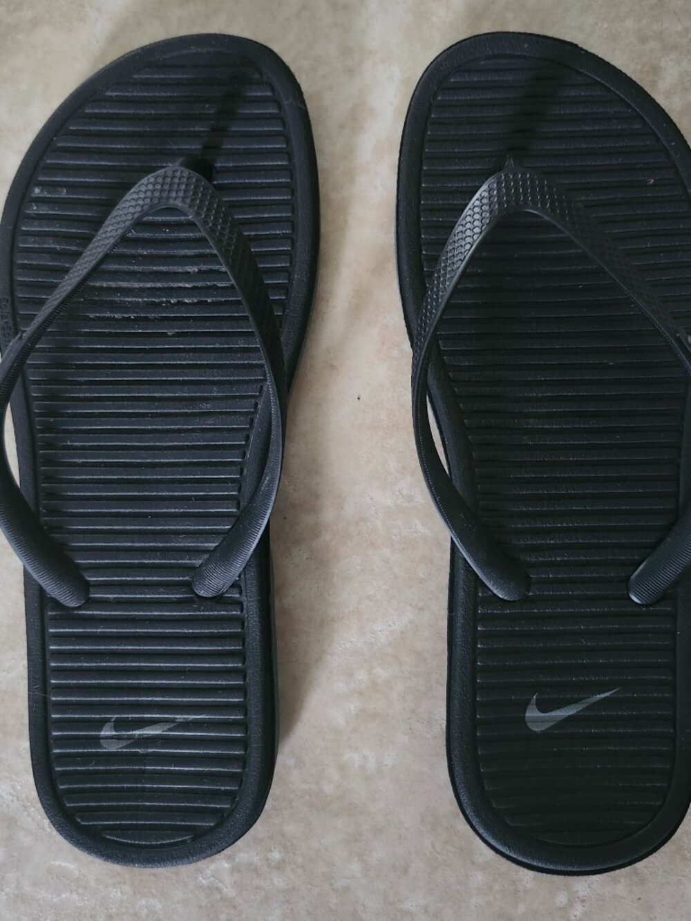 Nike Solarsoft Women's Flip Flops Sandals Size 6 Discontinued USED